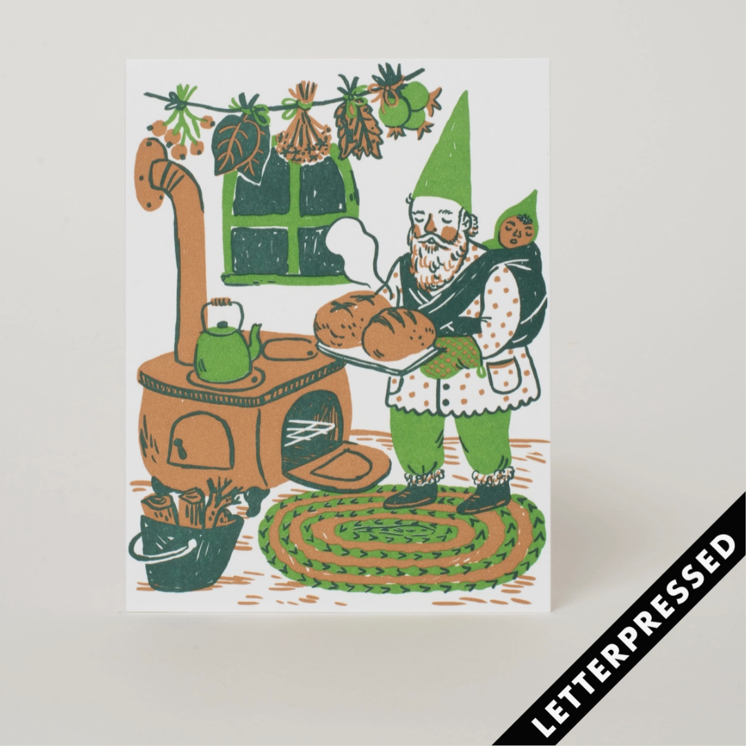 Baking Season Greeting Christmas Card - Phoebe Wahl