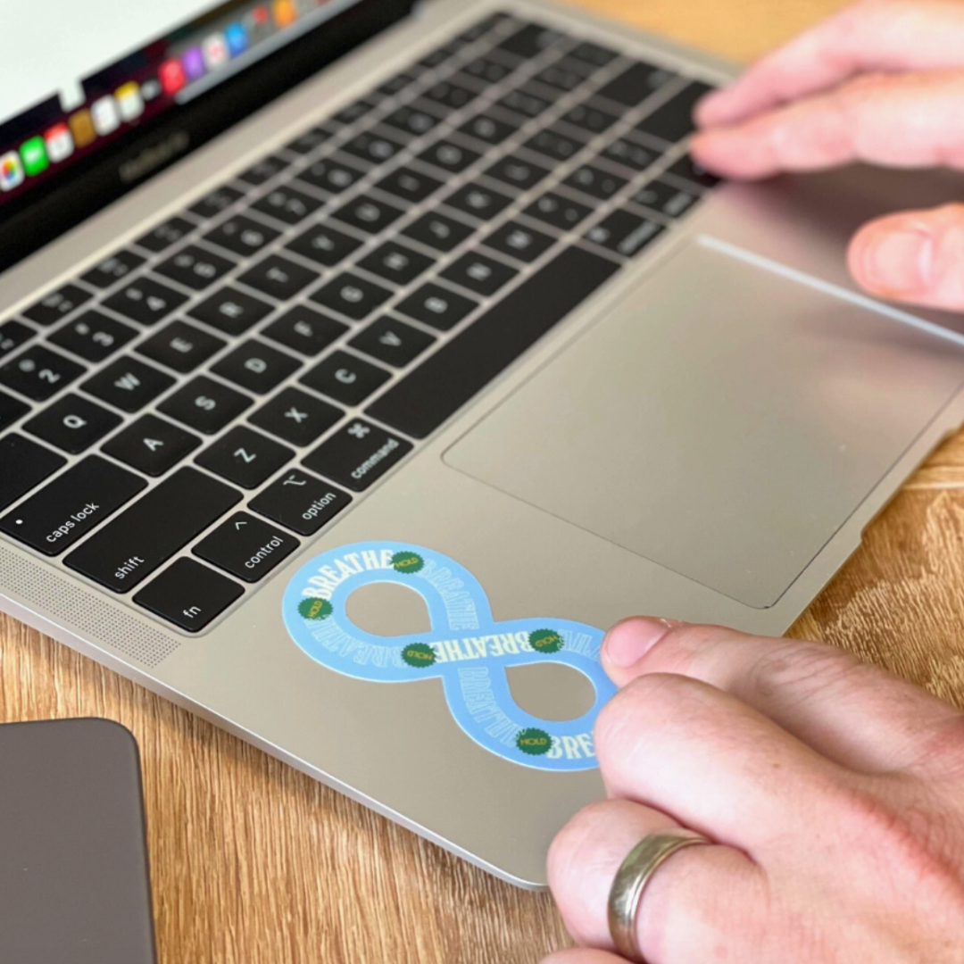 Just Breathe Sticker Pack