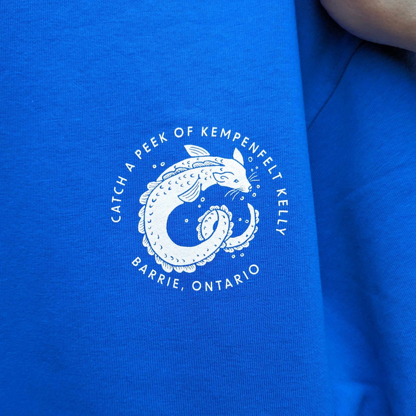 Kempenfelt Kelly Crewneck Sweater Blue