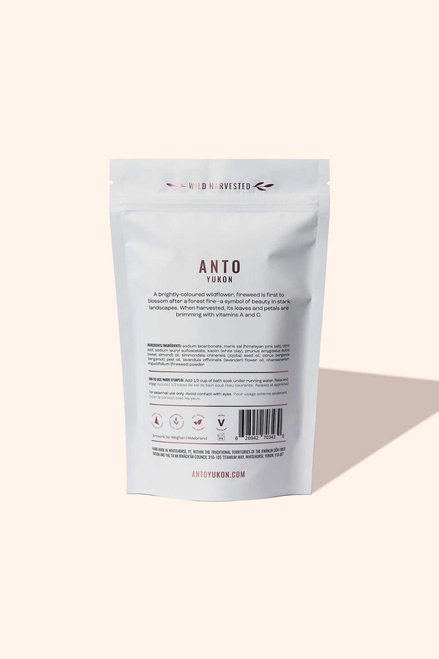 Anto Yukon - Foaming Fireweed Bath Soak