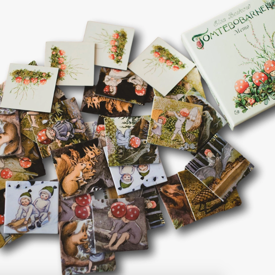 Elsa Beskow Children of the Forest Memory Game