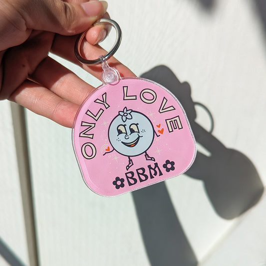 Only Love BBM Key Chain