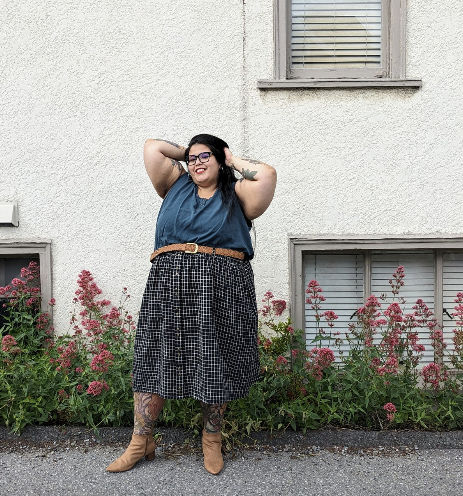 Connally Sadie Skirt - Tattersall Check