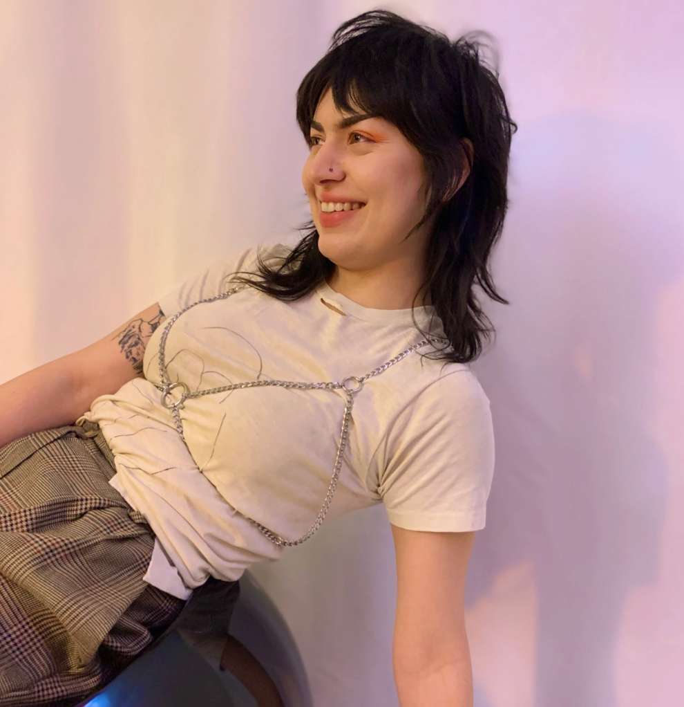 Shop Journal - Custom O-Ring Chain Bra