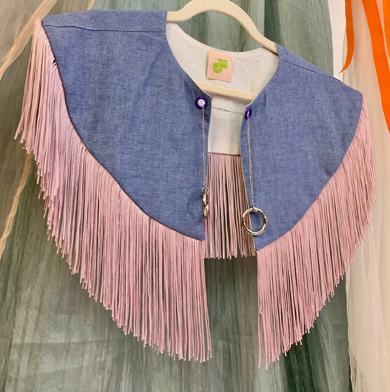 Shop Journal - Fringe Chain Detachable Collar
