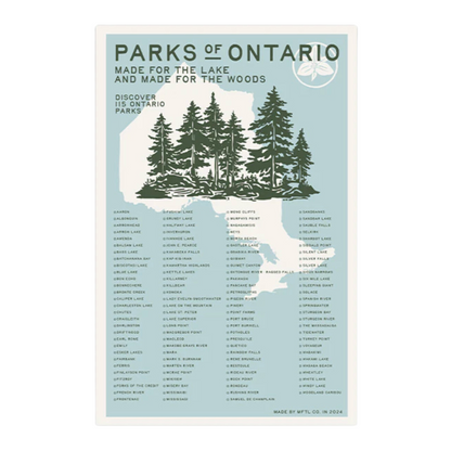 Parks of Ontario Print