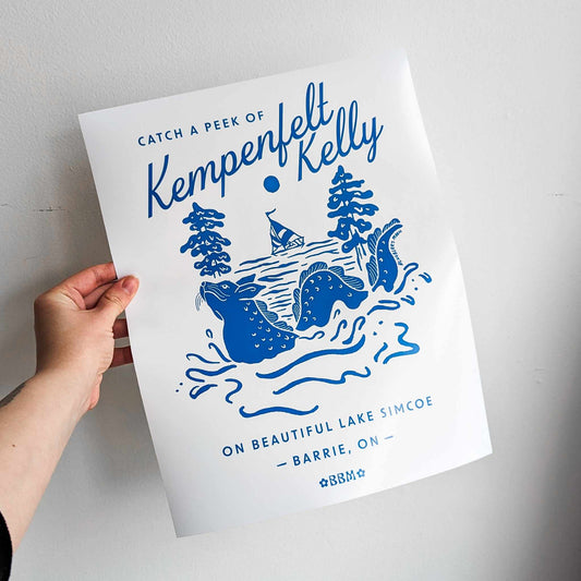 Local Barrie Kempenfelt Kelly Poster