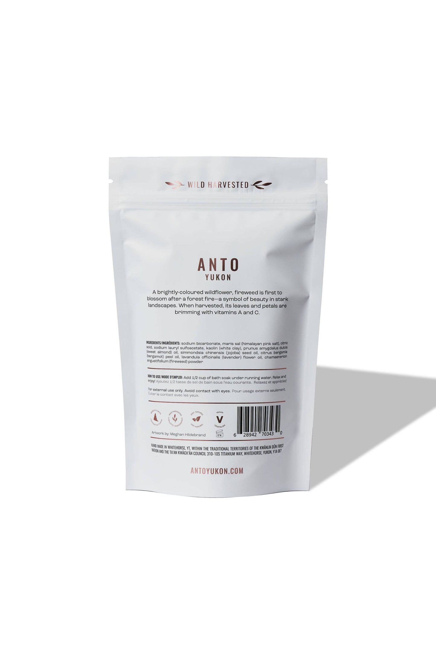 Anto Yukon - Foaming Fireweed Bath Soak