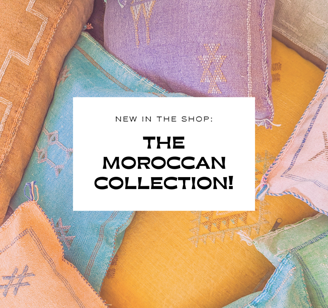Our Newest Items In The Shop: The Moroccan Collection!