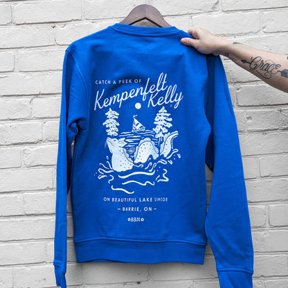 Kempenfelt Kelly Crewneck Sweater Blue