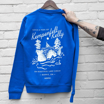 Kempenfelt Kelly Crewneck Sweater Blue