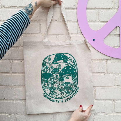 "Community Is Everything" Tote