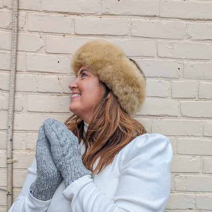 PokoLoko Alpaca Fur Headband