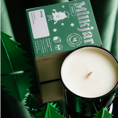Doug - Evergreen, Bourbon & Musk Coconut Soy Candle