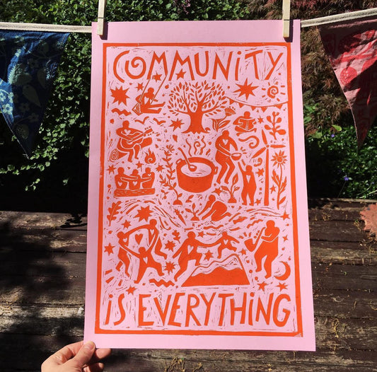 "Community Is Everything" Poster