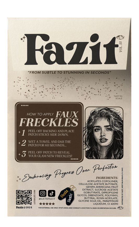 Fazit - Faux Freckles Makeup Patches