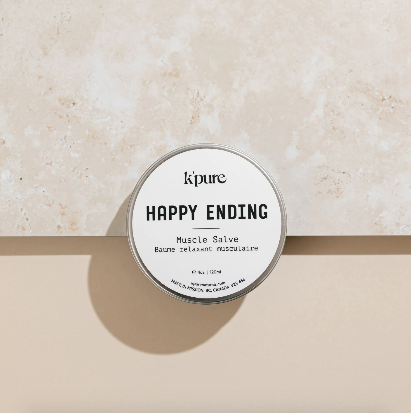 "Happy Ending" Muscle Salve | K'Pure Naturals