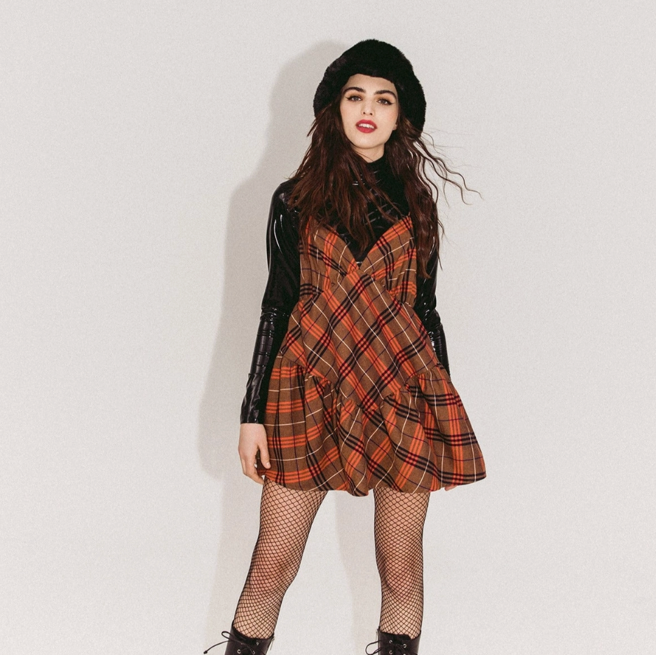 Hilary MacMillan - Plaid Mini Dress