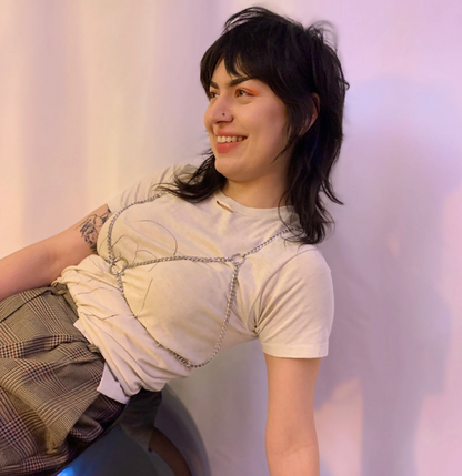 Shop Journal - Custom O-Ring Chain Bra