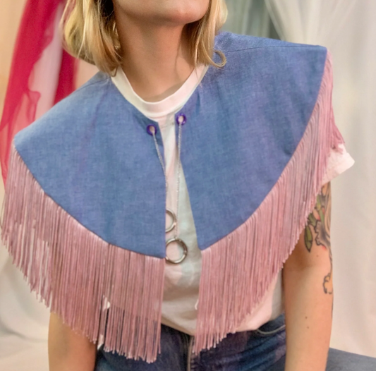 Shop Journal - Fringe Chain Detachable Collar