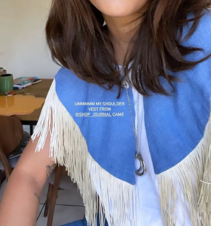 Shop Journal - Fringe Chain Detachable Collar