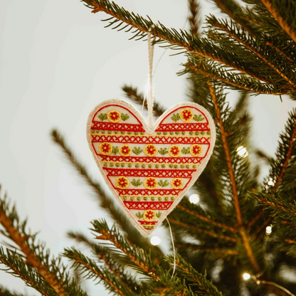 Love Actually Felt Tree Ornament