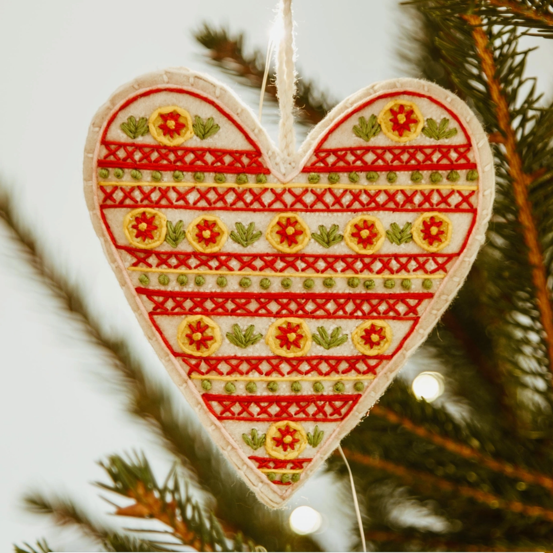 Love Actually Felt Tree Ornament