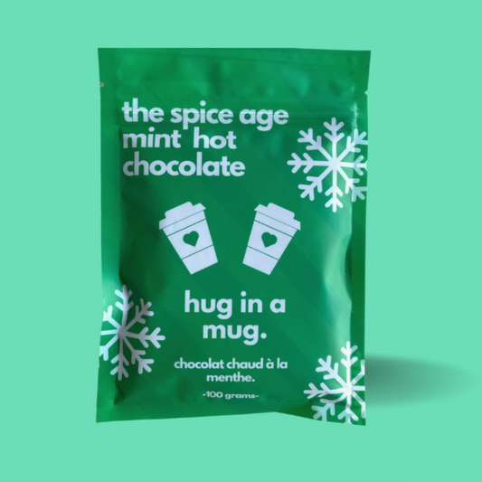 Peppermint Hot Chocolate with Real Chocolate Chunks