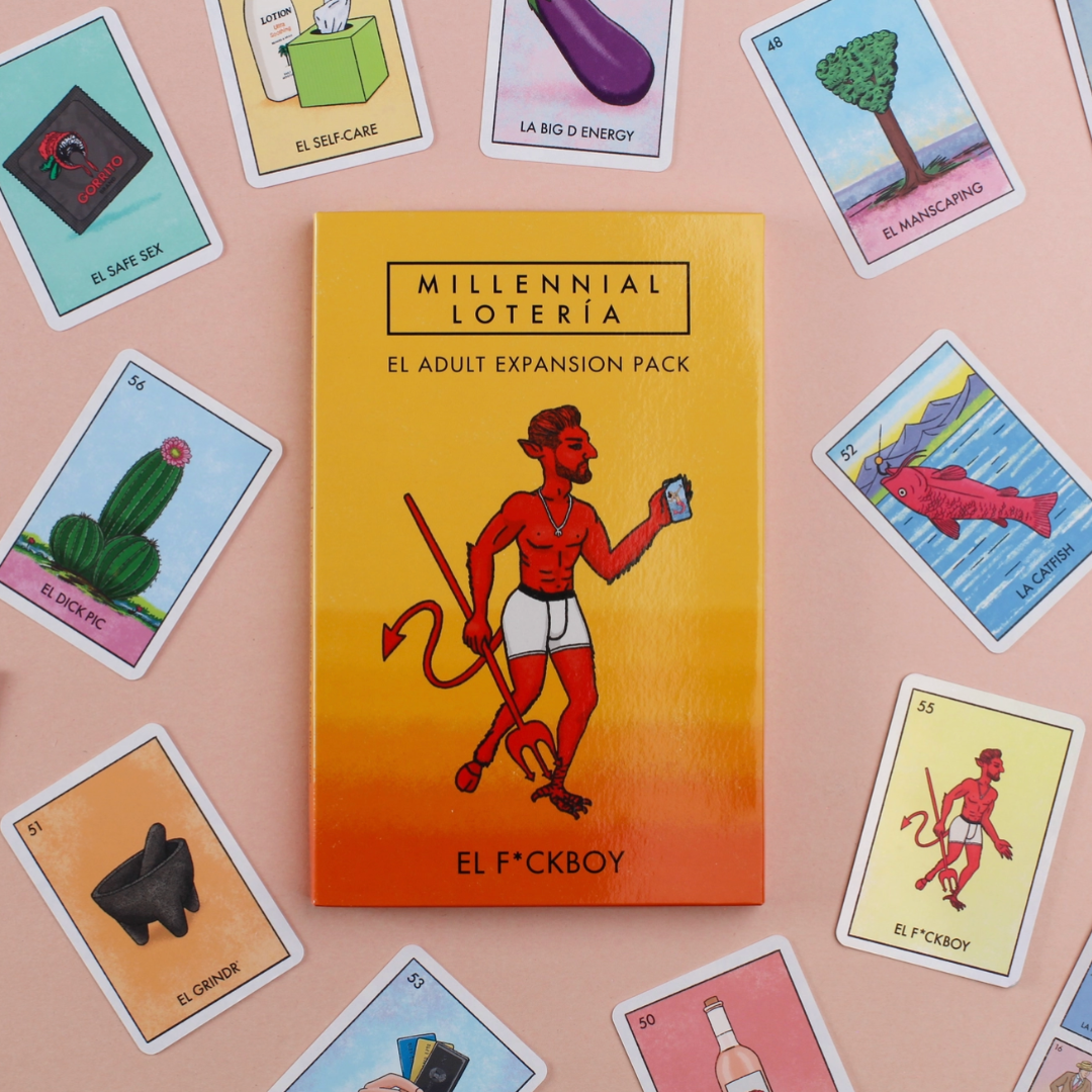 Millennial Loteria Board Game: El Adult Expansion Pack