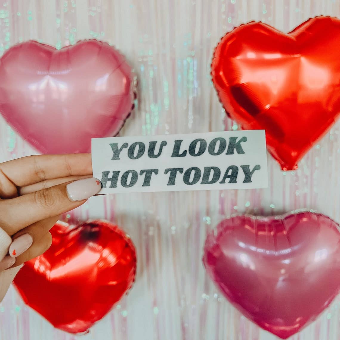 Jollie Ollie Designs - You Look Hot Today Mirror Decal