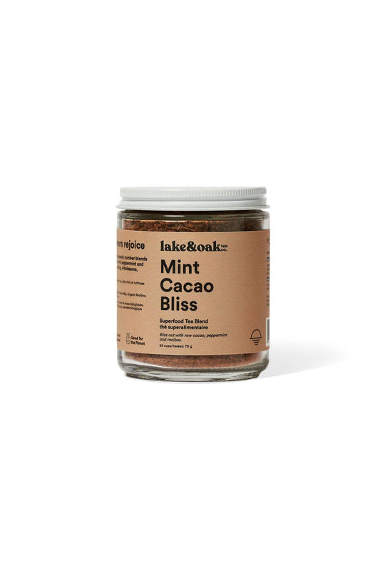 Lake & Oak Tea Co. - Mint Cacao Bliss - Superfood Tea